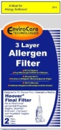 Hoover Three-Layer Final Filter for WindTunnel Vacuums, 40110004