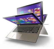 Toshiba Satellite 2-in-1 Convertible Tablet UltraBook 15.6&quot; Touchscreen Laptop Radius P55W-B5224 Intel Core i7 4510U 2.0GHz 8GB DDR3 RAM 1TB HDD Windo