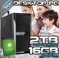 VIBOX Storm 14 - Home, Office, Family, Gaming PC, Multimedia, Desktop, PC, USB3.0 Computer, with 64Bit Windows 8 - PLUS X2 FREE GAMES! ( New 4.2GHz AM