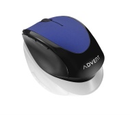 ADVENT AMWLBL15 Wireless Optical Mouse - Blue