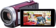 JVC Everio Full HD 40x Zoom WiFi Red Camcorder
