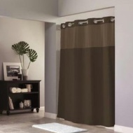 Focus Electrics Hklss Brown Fabric Curtain (rbh40my303) -