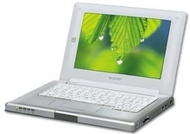 Sharp Mebius PC-CV50F - TM8600 1 GHz - RAM 256 MB - HD 20 GB - LAN 802.11b - Win XP Home - 7.2&quot; TFT WXGA (1366 x 768)