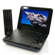 Sony 7&quot; LCD Portable DVD Player with AC and Car Chargers