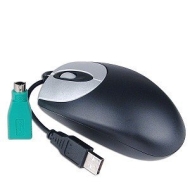 Ione Lynx M9 USB+PS/2 Optical Mouse Plug &amp; Play Scroll Wheel