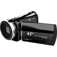 Agfaphoto APDV-1002 Digital Video Camera 5 MegaPixel HD 1080p with HDMI Connection, 5x Optical Zoom, 5x Digital, 3 inch LCD, Li-ion Battery