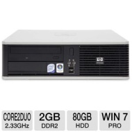 HP Compaq dc7800 Small Form Factor PC - Intel Core 2 Duo E6550 2.33GHz, 2GB DDR2, 80GB HDD, Combo, Windows 7 Professional 64-Bit (Off-Lease) &nbsp;RB-IBHPD