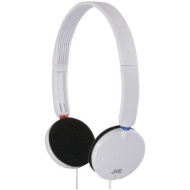 Jvc Headphone - Stereo - White - Mini-phone - Wired - 32 Ohm - 14 Hz 24 Khz - Gold Plated - Over-the-head - Binaural - Supra-aural - 3.94 Ft Cable (ha