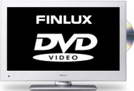 22 Inch DVD Combi LED TV from Finlux, Silver, Full HD, Freeview, USB PVR, 2x HDMI (22f6030s-d)