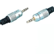 Ex-Pro&reg; - ProAV OFC Gold - Metal Audio Stereo Cable 3.5mm Plug to 3.5mm Plug - 3m [300cm]