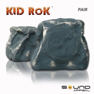 KiD RoK Outdoor Rock Speaker Grey Slate by Sound Appeal