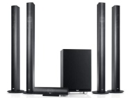 Teufel Columa 300 Mk2 5.1-Lautsprecher-Set M mit Alu-S&auml;ulen, Schwarz