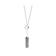 Fitbit Flex 2&trade; Accessory Lariat Pendant Fitness Tracker Not Included - Silver