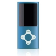 Klastor BLUE 4gb ALL NEW 5TH GEN MP3 Player MP4 Player with VIDEO CAMERA , FM Radio and now BIGGER Full Colour Screen