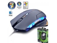 PC Mazer II 1600DPI Wired USB Gaming Optical Mouse for PC Mac                                        PC Mazer II 1600DPI Wired USB Gaming Optical Mous
