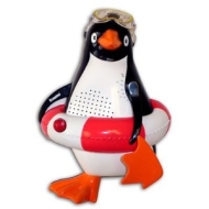 Penguin Shower Radio (red ring)