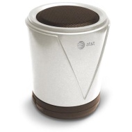 AT&amp;T Hot Joe Portable Bluetooth Speaker, White