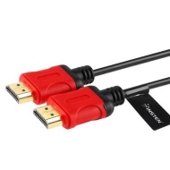 Insten High-Speed HDMI Cable Version 1.4 Supports Ethernet, 3D and Audio Return M/M , 10 Feet 10FT 10&#039; , RED/BLACK