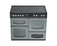 Leisure Roma RM10CRS - Range - 100 cm - with self-cleaning - silver