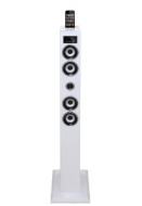 Sound vision SV-T04W BT Enceinte avec station d&#039;accueil Tuner radio standard MP3 60 W Blanc