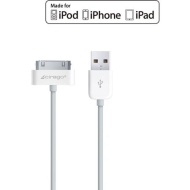 Cirago USB Sync/Charger Cable for iPod/iPhone/iPad, 3&#039;