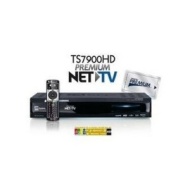 TELESYSTEM RICEVITORE DIGITALE TERRESTRE TS7900HD Alta Definizione, interattivo, abiltato Premium Play, tessera 1 mese.