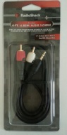 36-Ft. Stereo Audio Cable with Dual-RCA Plugs