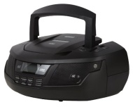 Duronic RCD99B CD Player 4-Wege-Lautsprecher Boombox mit Uhr, FM-Radio, Flash-Speicher und SD-Karte MP3-Wiedergabe, Kopfh&ouml;rerbuchse , und verbinden un