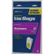 Ultracare Kenmore U Upright Allergen Filtration Vacuum Bags