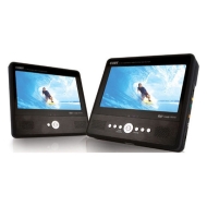 Coby TFDVD7750 7&quot; Dual Screen Portable DVD Player