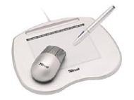 Trust Wireless Design/Work Tablet 400 - Mouse, digitizer, stylus - 20.3 x 15.2 cm