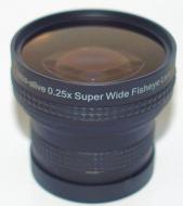 0.25x Super Fisheye / Fischauge Konverter 52mm Vorsatzlinse inklusiv Adapter f&uuml;r objekiiv mit 49mm, 52mm, 55mm und 58mm