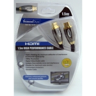 HDMI High Performance Cable 1.5m - Gold Plated Cable For Use With HD TV&#039;s / Xbox 360 / PS3 /SkyHD etc