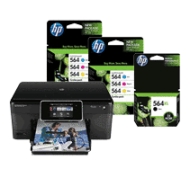 HP Photosmart Premium e-All-in-One plus Up to a year&#039;s worth of HP Ink