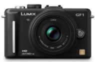 Panasonic - Lumix G - DMC-GF1KEG-K - Compact &agrave; objectifs interchangeables avec zoom standard 14-45mm et F3.5-5.6 - HD 720p - 12.1 Mpix - Ecran LCD 3&quot;