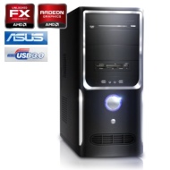 Silent Gaming PC! CSL Sprint 5832u (Hexa) - Computer-System with AMD FX-Series FX-6300 6x 3500 MHz, 1000GB HDD, 8GB DDR3 RAM, ASUS Mainboard, Radeon H