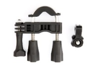 Veho VCC-A017-UPM Universal Pole/Bar Mount for Bikes, Roll Cages, Boat Rigging with Tripod Mount