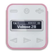 Memorex - Clip &amp; Play 2GB MP3 Player - Pink
