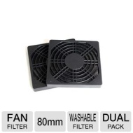 BGEARS 80mm Fan Filter With Washable Filter - 80 x 80 x 10mm &nbsp;FAN FILTER 80MM