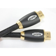 2METER HIGH SPEED PRO GOLD BLACK (1.4a Version, 3D, 15.2Gbps) HDMI TO HDMI CABLE WITH ETHERNET,COMPATIBLE WITH 1.3c,1.3b,1.3,1080P,... BOX,FULL HD LCD