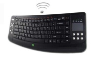 Adesso Wireless SlimTouch Ergo Touchpad Keyboard WKB-4100UB