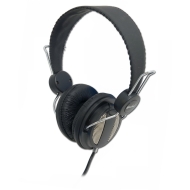 Syba CL-AUD63027 Over the Ear Circumaural Headphone with 3.5mm Connector - Black
