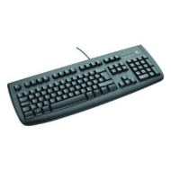 Logitech Tastatur Deluxe 250 PS/2 schwarz