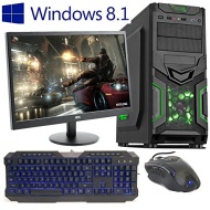Fierce Ultra Fast Desktop, Office, Home, Family, Gaming PC Computer Bundle, 4.2GHz Quad Core, 8GB RAM, 1TB HDD, AMD Radeon HD 8570D Integrated Graphic