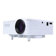 Flyshop&reg; Blanca Multimedia LED Proyector Mini Home Theater proyector de bolsillo de alta definici&oacute;n para TV PC port&aacute;til PS3 XBOX360 Blu-ray DVD Wii /