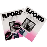 Ilford Multigrade IV RC Deluxe Resin Coated VC Black &amp; White Enlarging Paper, 8 x 10&quot;, 100 Sheets, Glossy Surface, PLUS 3-Rolls HP5+ 36 exposure B&amp;W