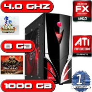 OVERCLOCKED AMD BULLDOZER 4.0GHZ ATI HD 6450 1500TB FAST GAMING COMPUTER PC WINDOWS 7