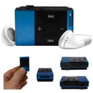 Stuff4&Acirc;&reg; Blue Mini MP3 Player