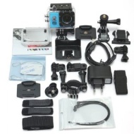 COMET &reg; SJ4000 blau wasserdichte Kamera Action Sport Cam Full HD 720p 1080p Helmkamera Videokameras