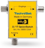 TechniSat OptionSwitch 2/1 T DiSEqC-Umschalter